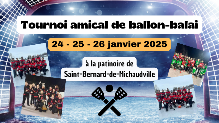 Tournoi amical de ballon-balai