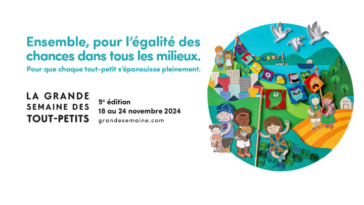 18 au 24 novembre 2024: Grande semaine des tout-petits