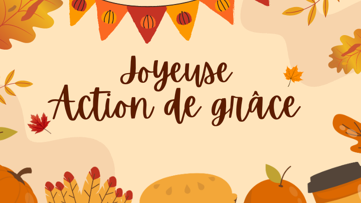 Action de grâce: Bureau municipal fermé lundi 14 octobre