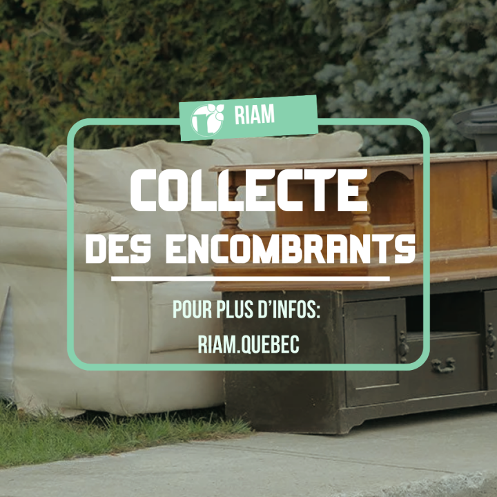 Collecte de gros rebuts le 14 mai 2025