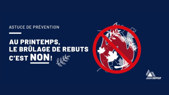 Brûlage de rebuts: un risque évitable
