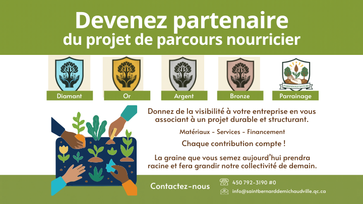 Le parcours nourricier prend racine à Saint-Bernard-de-Michaudville